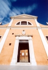 Corsica - Ajaccio (Corse du Sud): eglise de Santa Maria / church of St Mary's (photo by M.Torres)