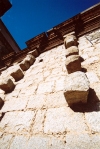 Corsica - Corsica - Porto Vecchio ( Southern Corsica ): granite blocks on the church walls (photo by M.Torres)