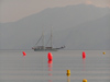 Corsica - St-Florent: sailing-boat (photo by J.Kaman)