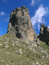 Corsica - Massif de Bavella (Corse du Sud): rock outcrop (photo by J.Kaman)