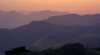 Monteverde, Puntarenas, Costa Rica: sunset, layered mountains - photo by B.Cain
