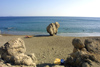 Crete - Preveli: rocky beach (photo by A.Dnieprowsky)