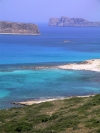 Crete - Balos / Mpalos (Hania prefecture): view towards Gramvoussa island (photo by Rick Wallace)