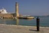 Crete - Rethymno: the lighthouse (photo by Alex Dnieprowsky)