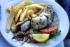 Crete - calamari and chips (photo by A.Dnieprowsky)