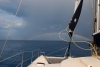 Crete: sailing - rainbow (photo by Alex Dnieprowsky)