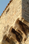 Croatia - Dubrovnik: old town - tower detail - photo by J.Banks