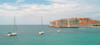 Croatia - Dubrovnik: yachts waiting to dock - photo by J.Banks