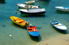 Croatia - Dubrovnik: colorful boats - photo by P.Gustafson