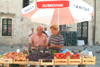Croatia - Dubrovnik (Dubrovnik-Neretva County / Dubrovacko-Neretvanska Zupanija): daily business - the market - photo by J.Banks