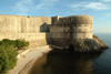 Croatia - Dubrovnik: city wall - Bokar fortress - architect: Michelozzo - photo by J.Banks