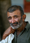 Cuba - Holgun - George Cloony - the face of a hard life - photo by G.Friedman