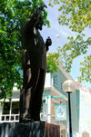 Curacao - Willemstad: Statue, central Punda - photo by S.Green