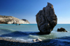 Petra Tou Romiou - Paphos district, Cyprus: column in the sea - photo by A.Ferrari