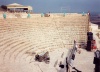 Cyprus - Kourion - Limassol district: getting ready for the show - the theatre - photo by Miguel Torres