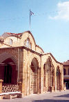 Cyprus - Nicosia / Lefkosia: Panagia Phaneromeni Church - Onasagoras Street - photo by Miguel Torres