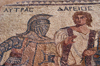 Kourion - Limassol district, Cyprus: Achilles mosaic - photo by A.Ferrari