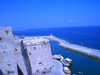 North Cyprus - Kyrenia / Girne: the pier from the castle (photo by Rashad Khalilov)