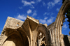 Bellapais, Kyrenia district, North Cyprus: Bellapais abbey - ruins of the nave - photo by A.Ferrari