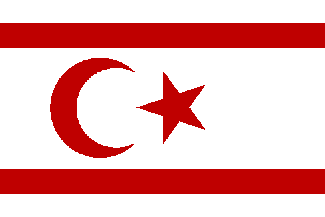 Turkish Republic of Northern Cyprus (TRNC) / Kipr / Kibrus / Chipre do Norte - flag