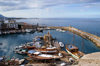 Kyrenia, North Cyprus: view over the medieval harbour from the castle - photo by A.Ferrari