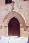North Cyprus - Nicosia / NIC / Lefkosa: closed door (photo by Miguel Torres)