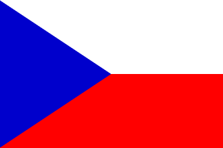 Czech Republic / Ceska Republika / Repblica Checa / Tschechische Republik / Rpublique tchque - flag