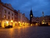 Czech Republic - Pardubice: Perntnsk Square at night - photo by J.Kaman