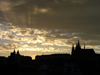 Czech Republic - Prague: Hradcany Castle - silhouette - photo by J.Kaman