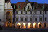 Czech Republic - Olomouc: Astronomical Clock - Town Hall - nocturnal /  / Orloj - Radnice - Horni namesti - photo by J.Kaman