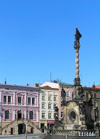 Czech Republic - Olomouc: Marian Plague Column - Lower Square / Morovy mariansky sloup - Dolni namesti - photo by J.Kaman