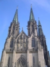 Czech Republic - Olomouc: St Wenceslas Cathedral - faade / katedrala Sv.Vaclava - photo by J.Kaman