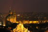 Czech Republic - Prague / Praha: nocturnal skyline - photo by J.Kaman