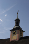 Czech Republic - Prbram: Svata Hora - the clock tower - photo by H.Olarte