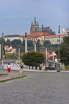 Prague Castle as seen from the Rudolfinum. Prague, Czech Republic - photo by H.Olarte