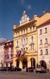 Czech Republic - Ceske Budejovice / Budweis (Southern Bohemia - Jihocesk - Budejovick kraj): Grand Hotel Zvon   (photo by M.Torres)