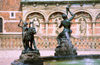 Hillerd, North Zealand, Denmark: Fredeiksborg castle - statues in a fountain - photo by K.Gapys