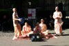 Copenhagen: Hare Krishna gang sings their mantra (photo by Charlie Blam)
