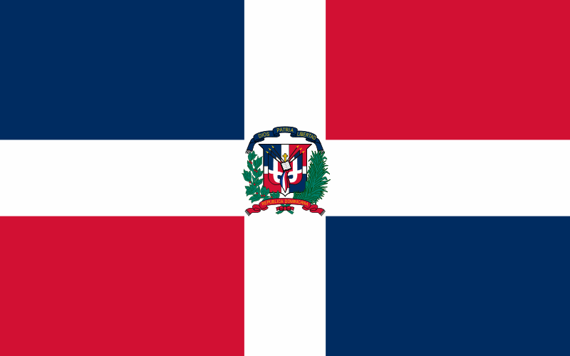 Dominican Republic / Republica Dominicana - flag