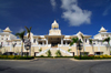 Punta Cana, Dominican Republic: Riu Palace Hotel - mock Colonial style architecture - Arena Gorda Beach - photo by M.Torres