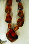 La Romana, Dominican Republic: amber necklace with pendant - photo by M.Torres