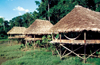 Ecuadorian Amazonia: cabans on stilts and with hammocks - Kapawi camp (photo by Rod Eime)