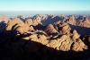 Egypt - Sinai: Sinai mountains as seen from the Jebel Musa summit (photo by Juraj Kaman)