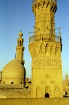 Egypt - Cairo: Muhammad an-Nsira mosque - minaret (photo by J.Kaman)