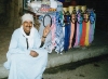 Egypt - Cairo: scarf vendor (photo by J.Kaman)