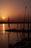 Egypt - Aswan: sunset over the river Nile (photo by J.Kaman)