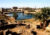 Egypt - Karnak: th epond and the temple complex (photo by J.Kaman)