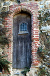 Suffolk: an old castle door stands the test of time - photo by F.Hoskin