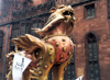 Manchester, North West, England: day of the dragon on Deansgate - photo by M.Torres