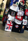 London, England: T-shirt stall - photo by K.White